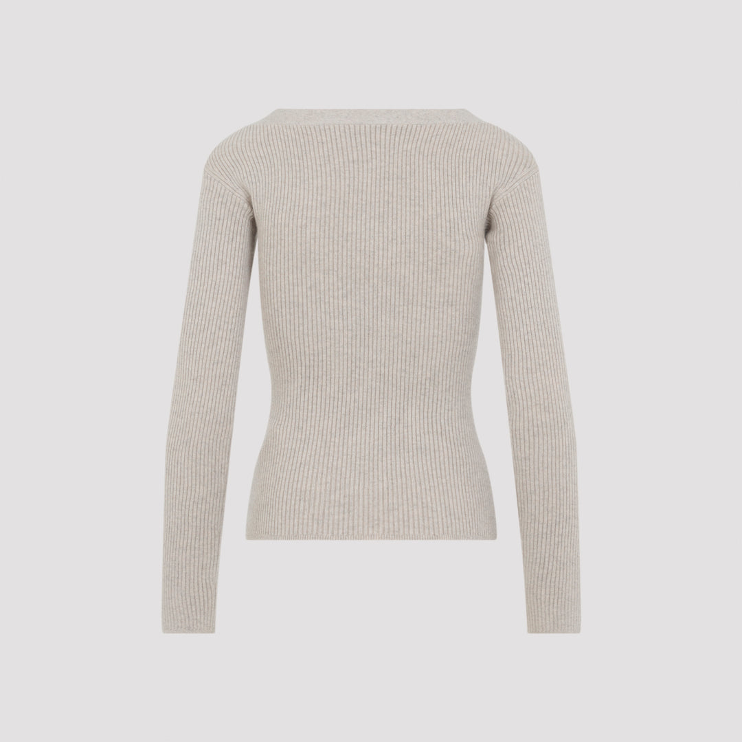 Max Mara Cardigan - Nude & Neutrals | 35413ba27eb7d4d0181d48dcf302716911cdcd98