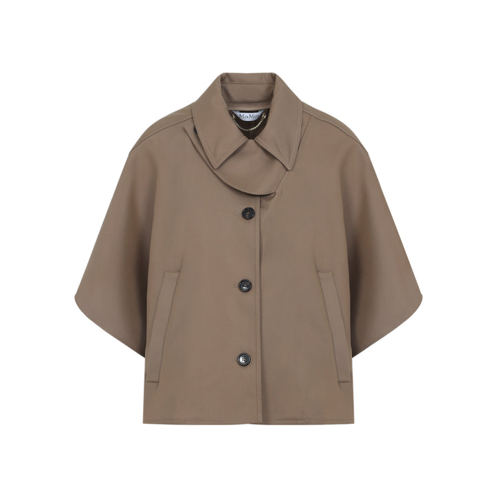 Max Mara Cape - Nude & Neutrals | 42ab3d3d1d2edb7ded17efd77d68f8f8685d9884