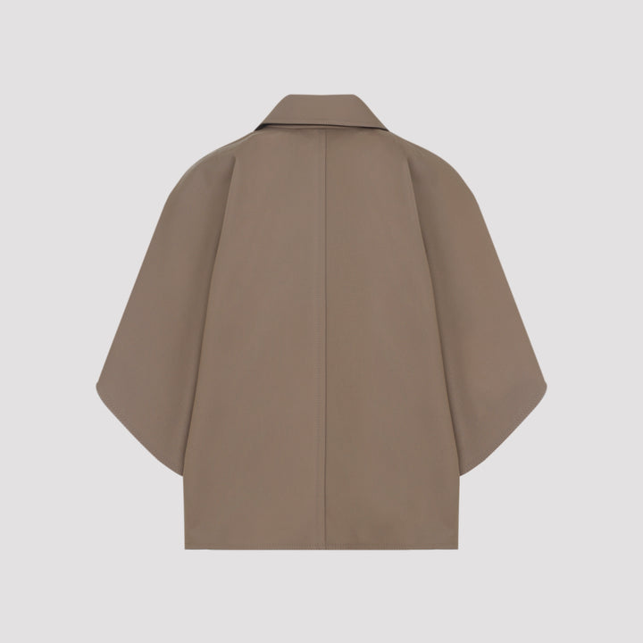 Max Mara Cape - Nude & Neutrals | b35404f25abb5559e5e1a440dae9609a28dafa17