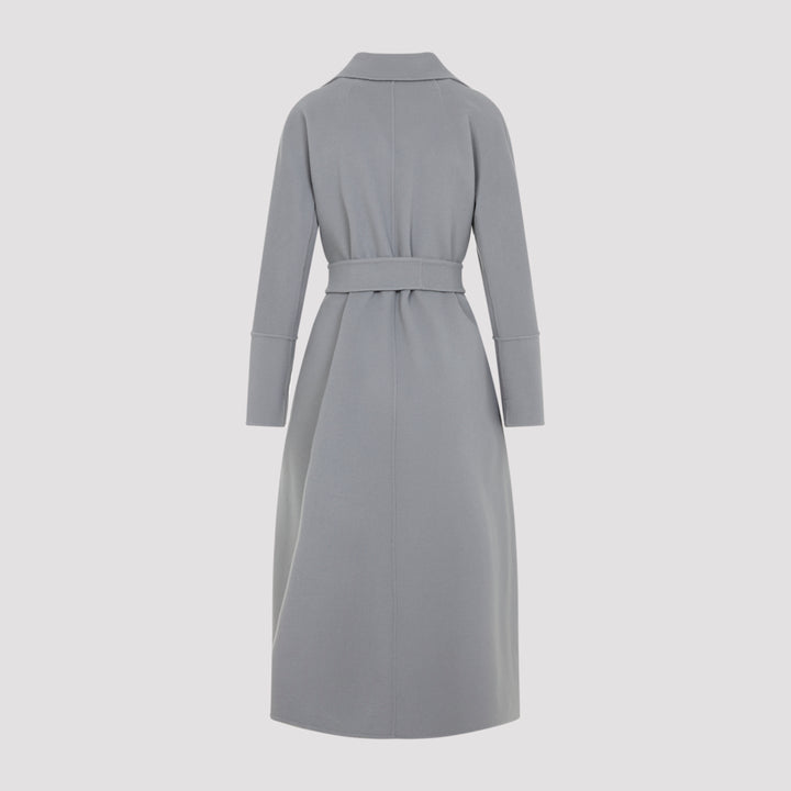 Max Mara`S Double breasted & peacoat - Blue | b2077173db1482e26d120b8c044cac0cdd13c075