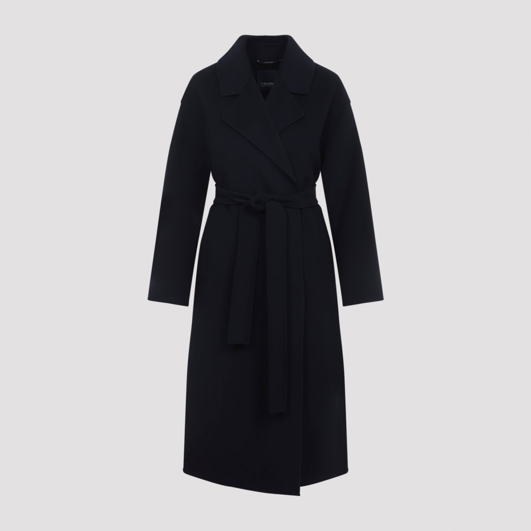 Max Mara`S Double breasted & peacoat - Blue | 0f48f5cdc4948704aa9fd764cd20bfe251a45037