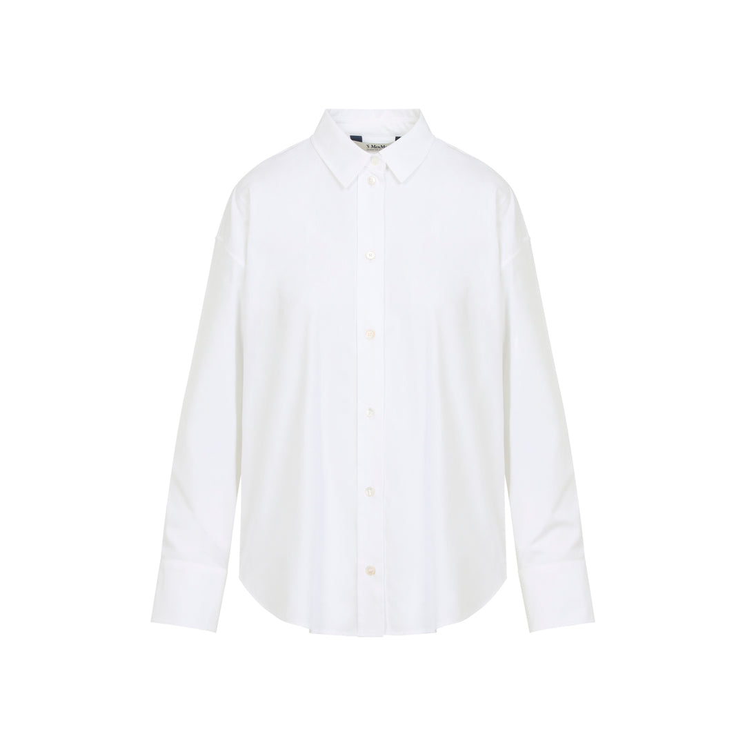 Max Mara`S Shirts - White | 0241f334385e0b6dfa8d55097a5e7a800a408494