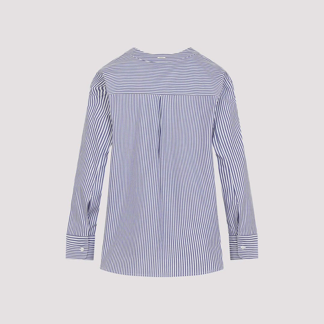 Max Mara`S Striped - Blue | 3bc2873e0f4f7e8232ae8011d21850d63fb02dd9