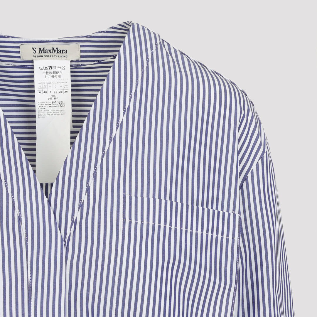 Max Mara`S Striped - Blue | c8ac4bda9d78135dd707f057f2d87d6600426abf