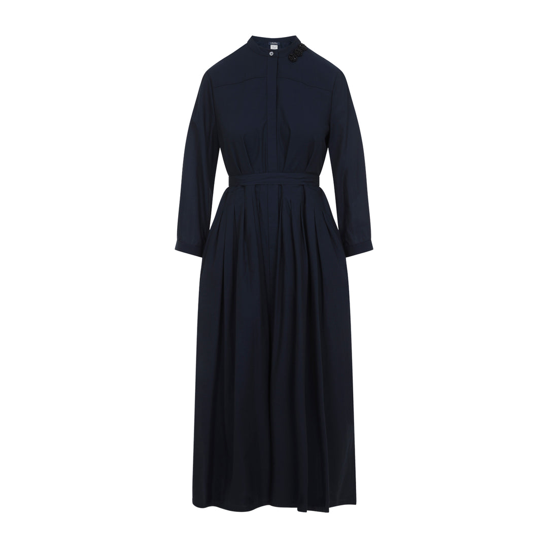 Max Mara`S Midi dresses - Blue | 993165927b653722977a8bed0ff395ab05d05cd1