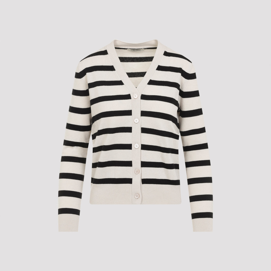 Max Mara`S Cardigan - Nude & Neutrals | f397db2802365dd97ce811c74cb89aa0e0aec427