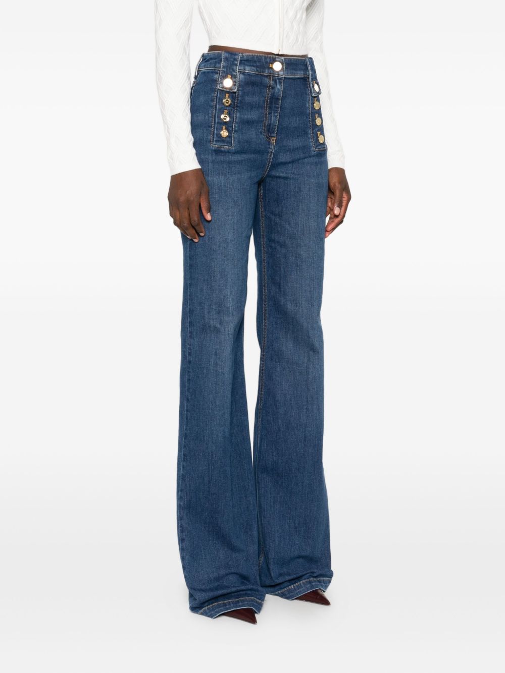 Elisabetta Franchi Jeans - Blue and green | 7be3148303ff851dfd092451c83cf999147ac3ba