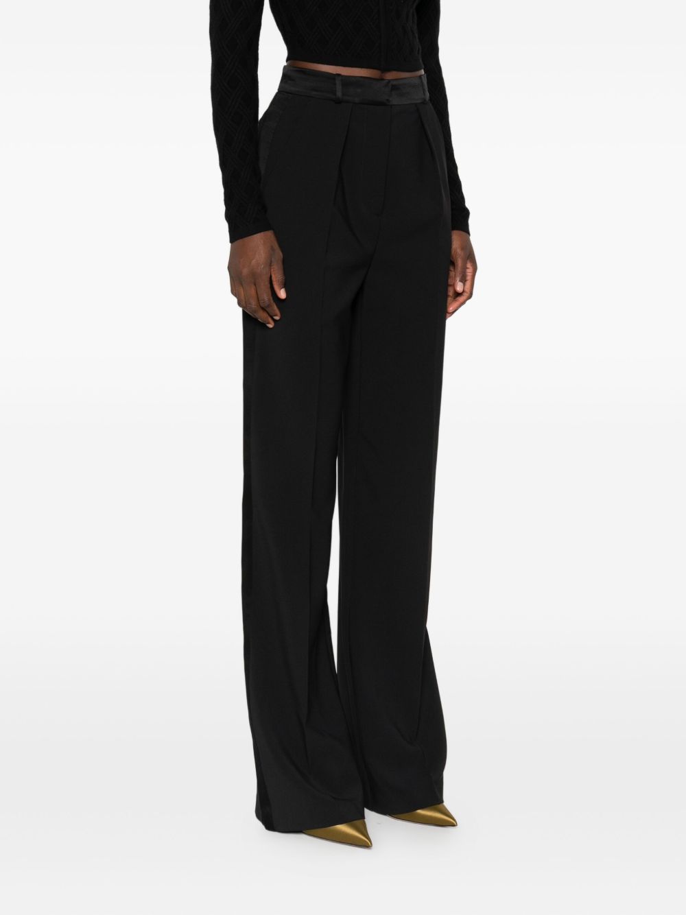 Elisabetta Franchi Trousers - Blacks and greys | c89d62a0ac6c0385ad7334f602c38d25af319049
