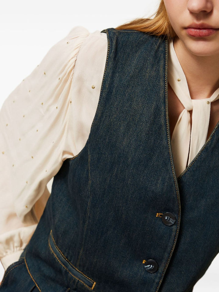 Twin-Set Jackets - Blue and green | 00a3bc79ea24baf8477a572e193adc3180deeed9