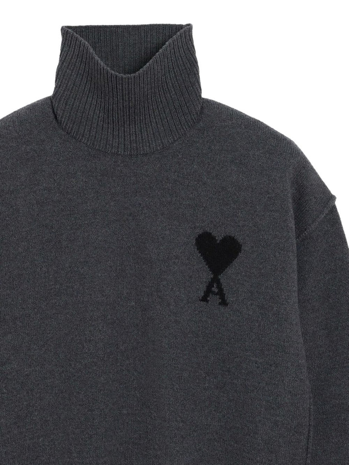 Ami Sweaters - Gris noir | 6e028d50a7fc497678ae16ddac256bcff3503d9a