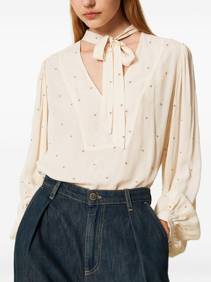 Twin-Set Shirts - Parchment | 65ec3610c032dd1c0bf528615c3085ee745934b9