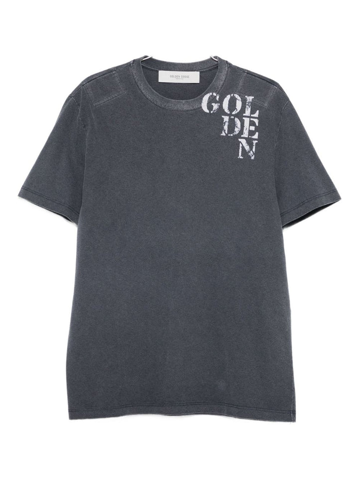 Golden Goose T-shirts and Polos - Blue and green | 87c94fb5884e4236324876aa4c2921ec63e5e569
