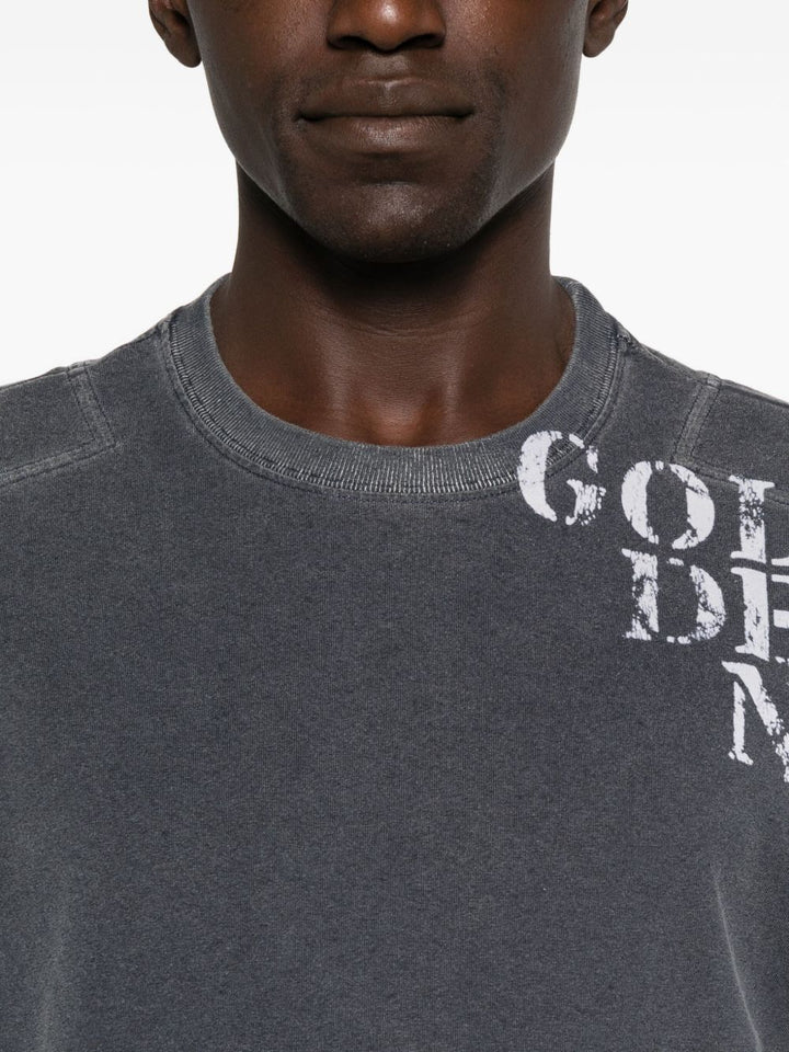 Golden Goose T-shirts and Polos - Blue and green | 43471e92dc7dd715edff00547c3b82a1425ead1a