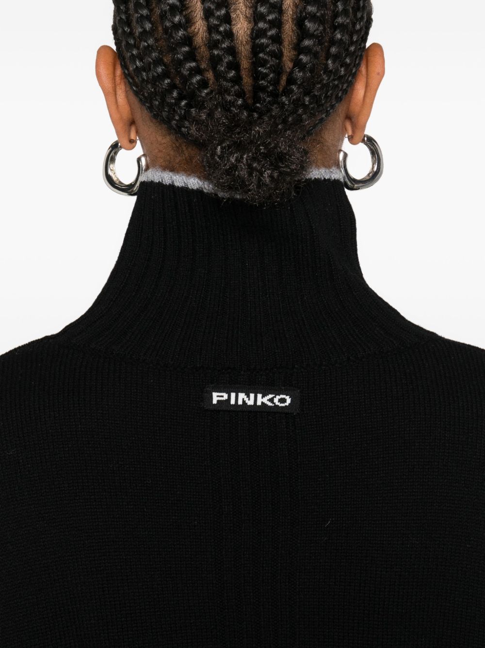 Pinko Sweaters - Blacks and greys | 494813b4009f05b0b99d467ca6f6ecf949263713