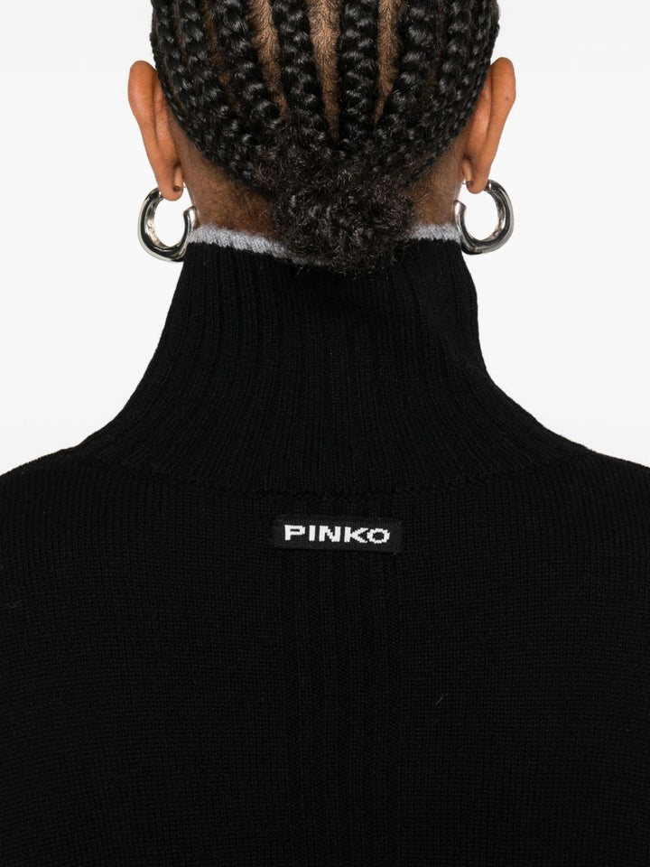 Pinko Sweaters - Blacks and greys | 494813b4009f05b0b99d467ca6f6ecf949263713