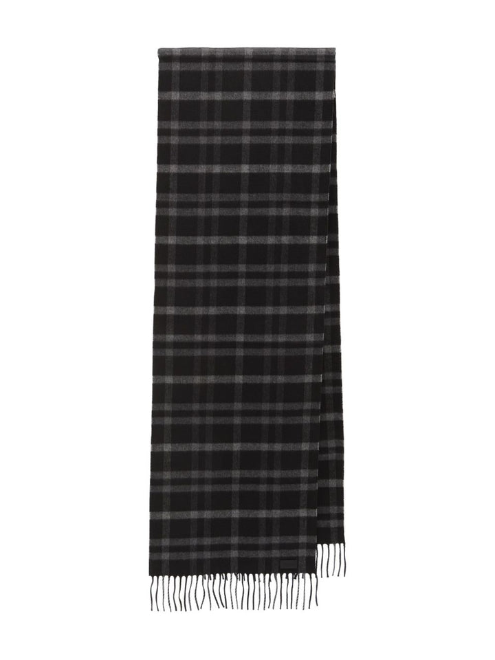 Saint Laurent Scarfs - Black/ivory | 6aedbd2246e61a1d0d818f6ac0cb5148aa53b916