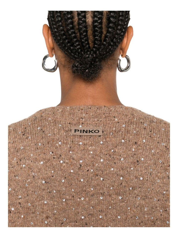 Pinko Sweaters - Brown | d53731cb50adf1a5717796840bc2d1a146cf8075