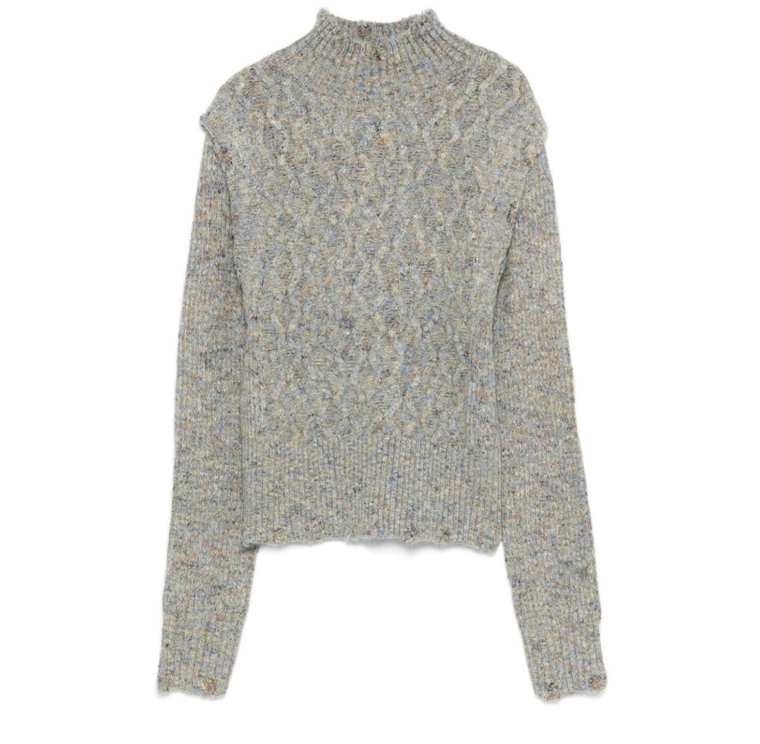 Pinko Sweaters - Blue and green | 12760fc12748f5ae0720f1a9e4687c95521cad95