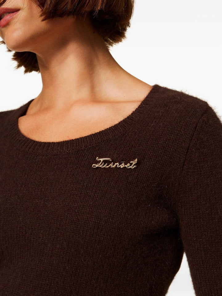 Twin-Set Sweaters - Black chocolate | fd84fb88e13fcac2fa321eafe9d2a151511aef5b