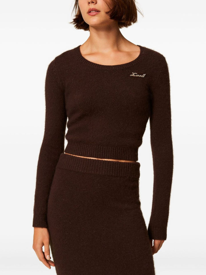 Twin-Set Sweaters - Black chocolate | 5e22aefaf0fa094eef6e6f8b018c954d00a59dfb