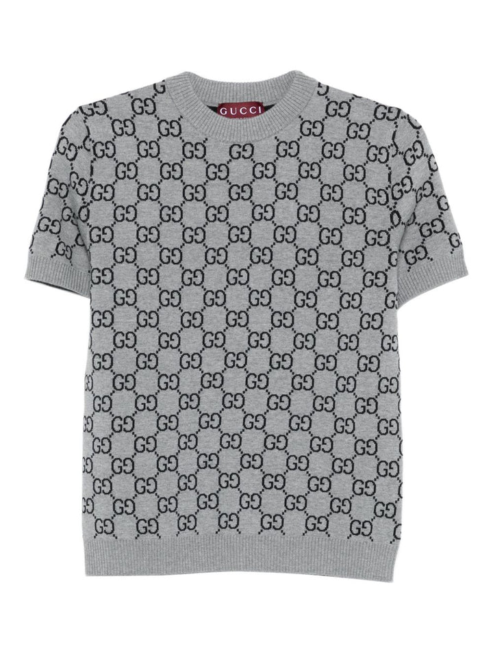 Gucci Top - Smoke grey | e18825a300d0ebfb7d01e70996b2b7bb3f30cad4