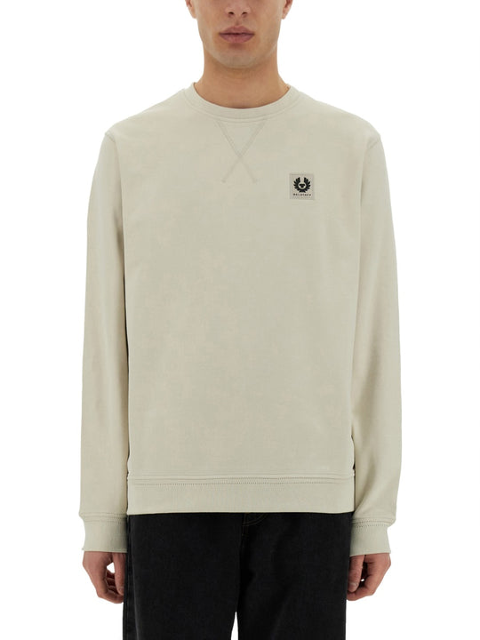 Sweatshirt With Logo Patch