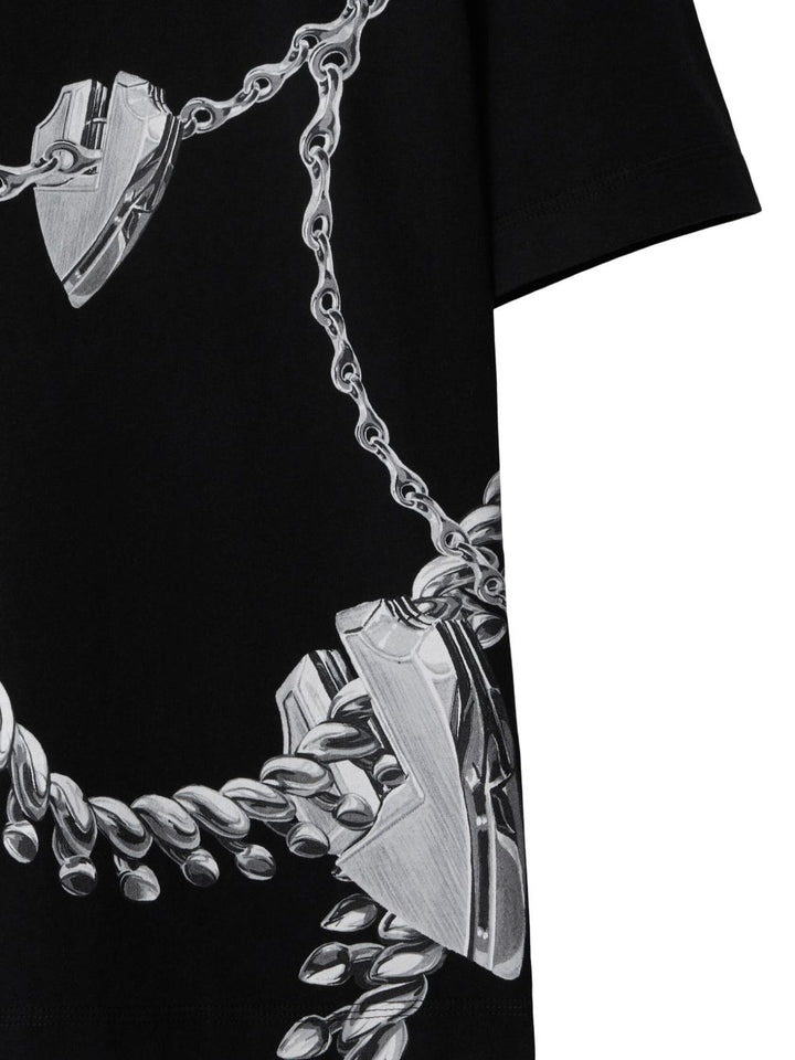 Burberry T-shirts and Polos - Black ip pat | 9aee0be83aaf2cde5acc290e092b2fcdb0a6ccd4