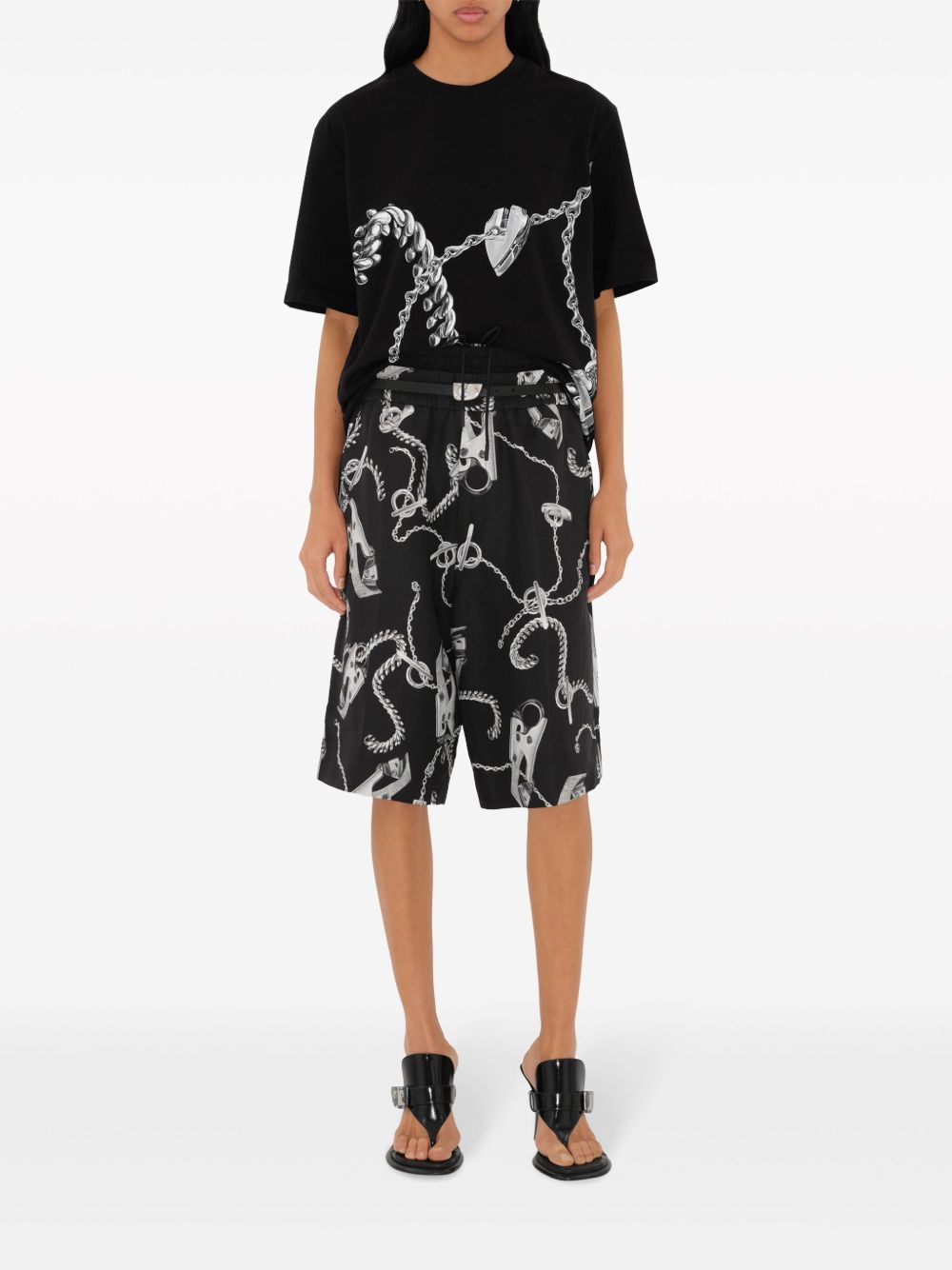 Burberry T-shirts and Polos - Black ip pat | 313aaf5d177f952148b122d219ddf754adfd2c91