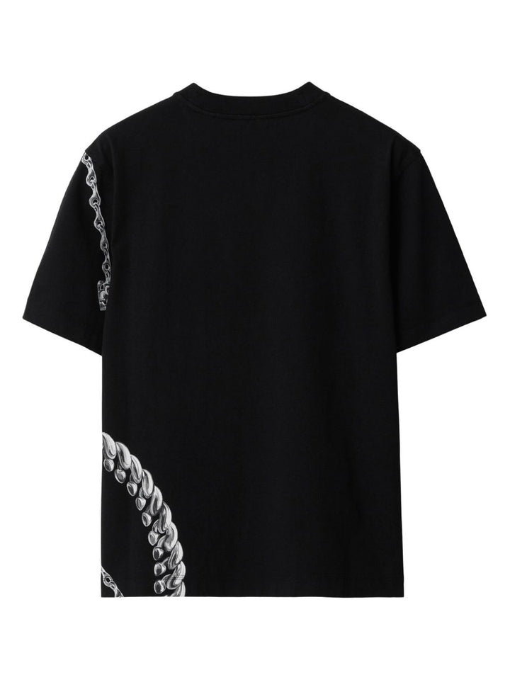 Burberry T-shirts and Polos - Black ip pat | 5e33a87bda17b020c04b8d9b3a8e8741d77d3986