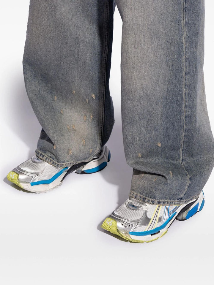 Balenciaga Flat shoes - White/yellow/blue | ab530805ffe3f0d34aec9ef6bd2211762e8cbdd5