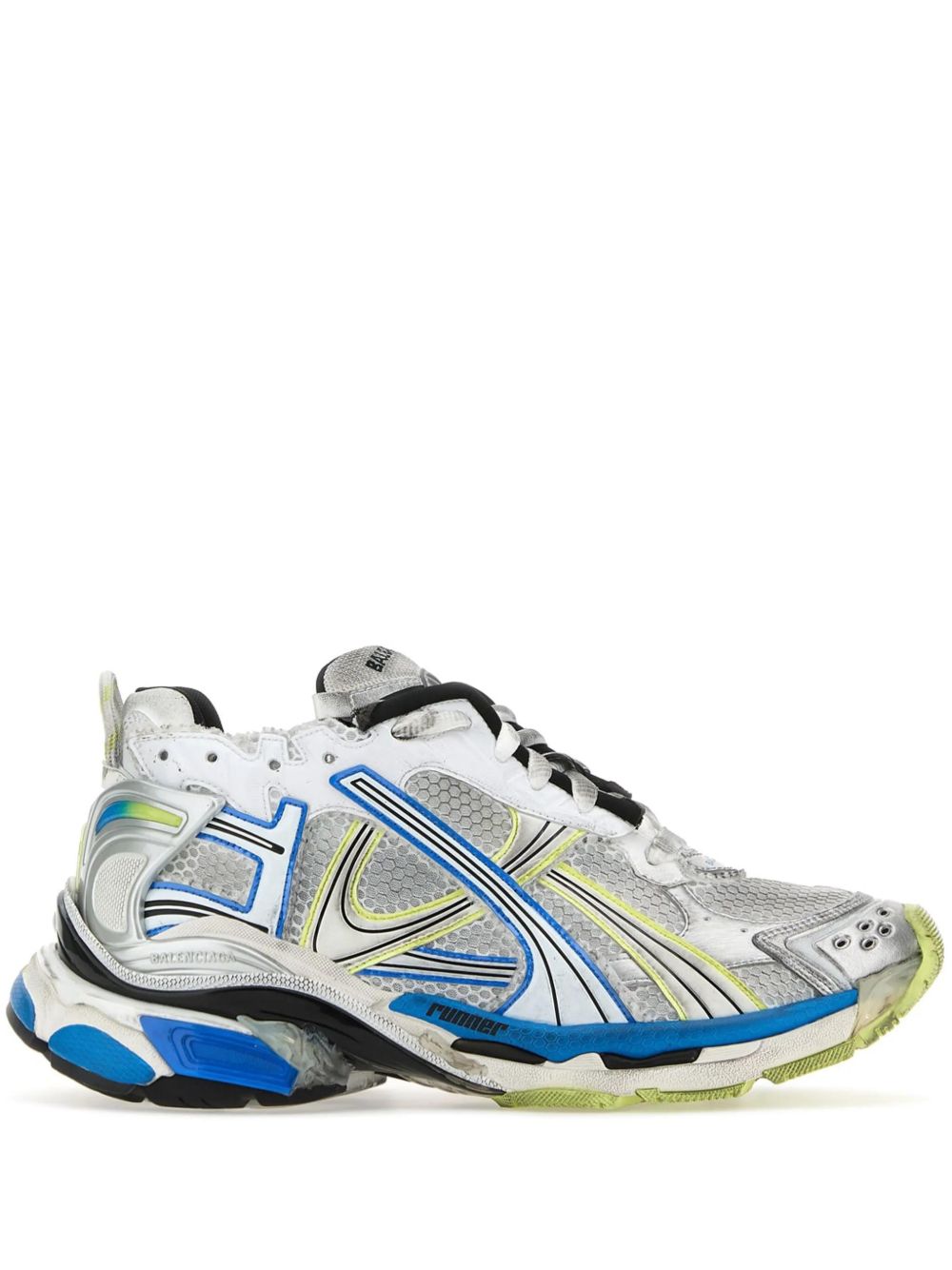 Balenciaga Flat shoes - White/yellow/blue | 078941f484e21fef7d5c845b5169b96668e9d6a1