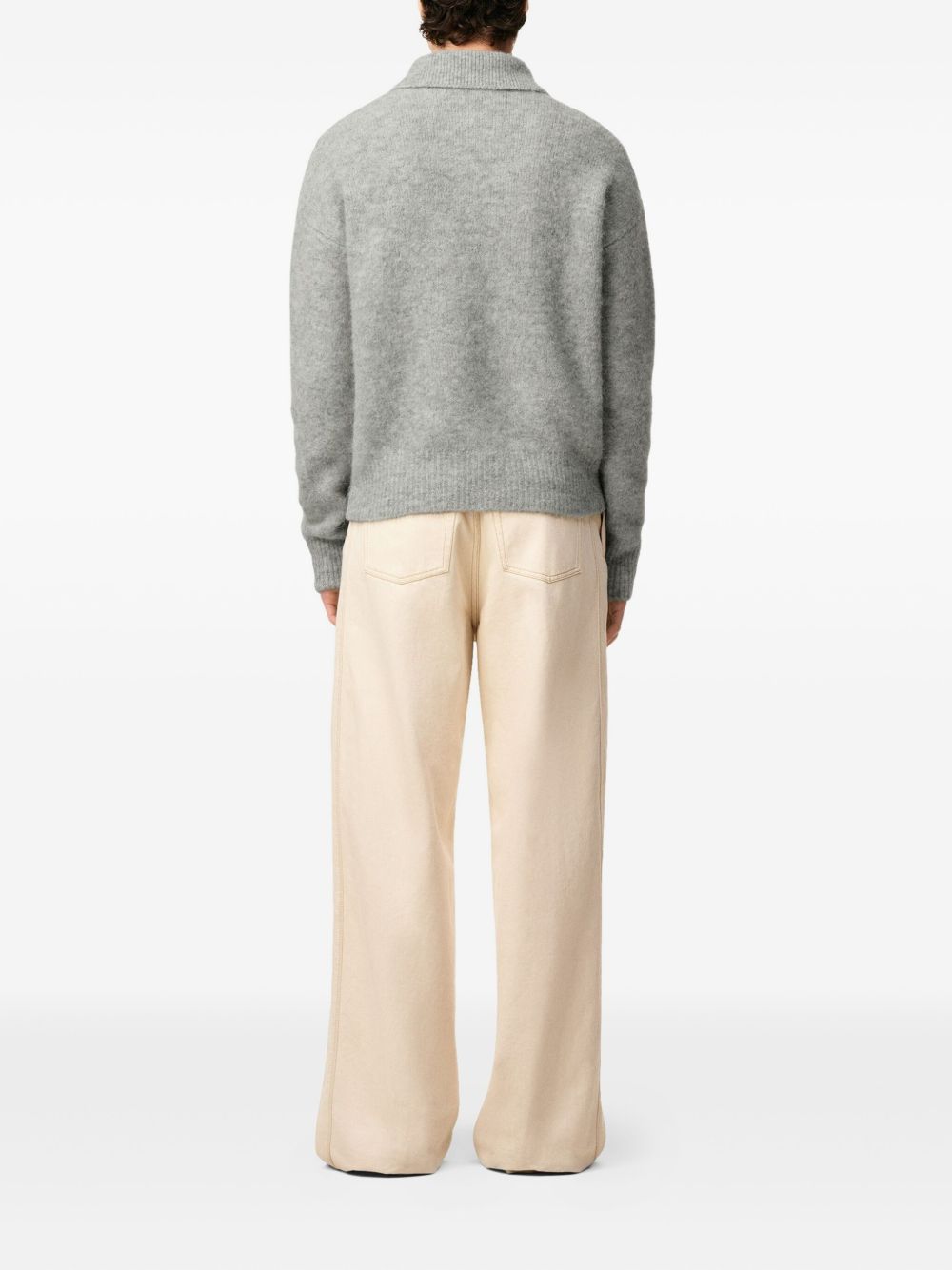 Ami Sweaters - Gris | 1765084ab4ab8631206793e6ca0a3744cd035aa3