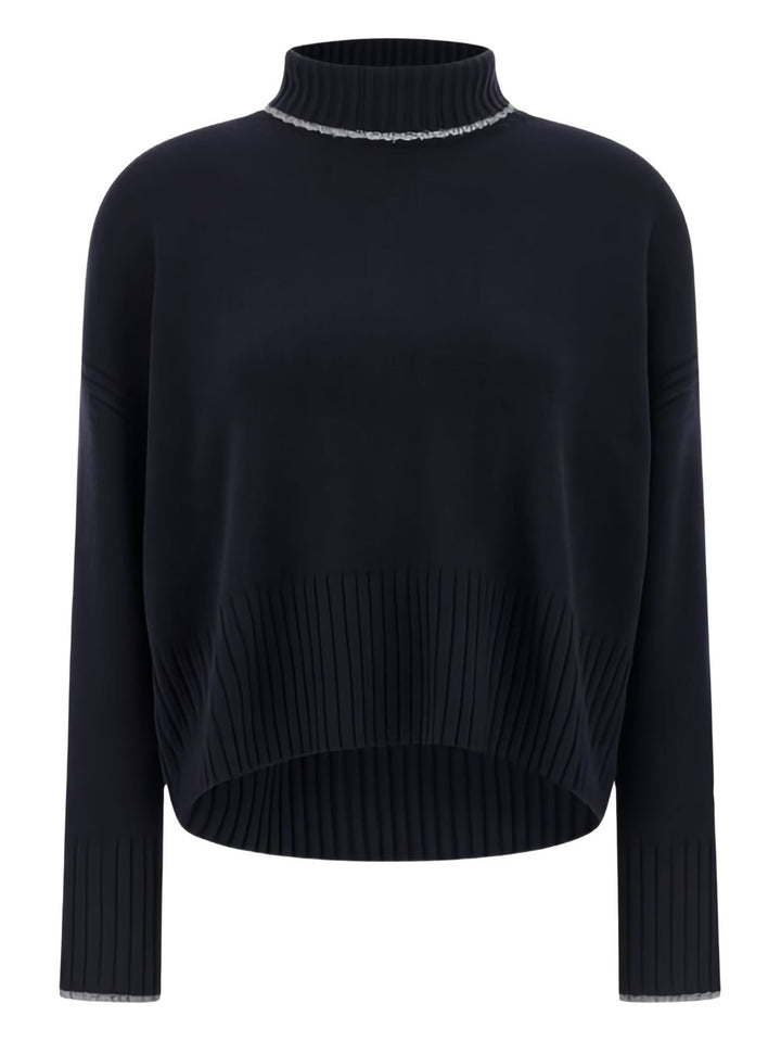 Pinko Sweaters - Blue and green | 126a6820d69e9d7d64079d5038e25355b62a570e