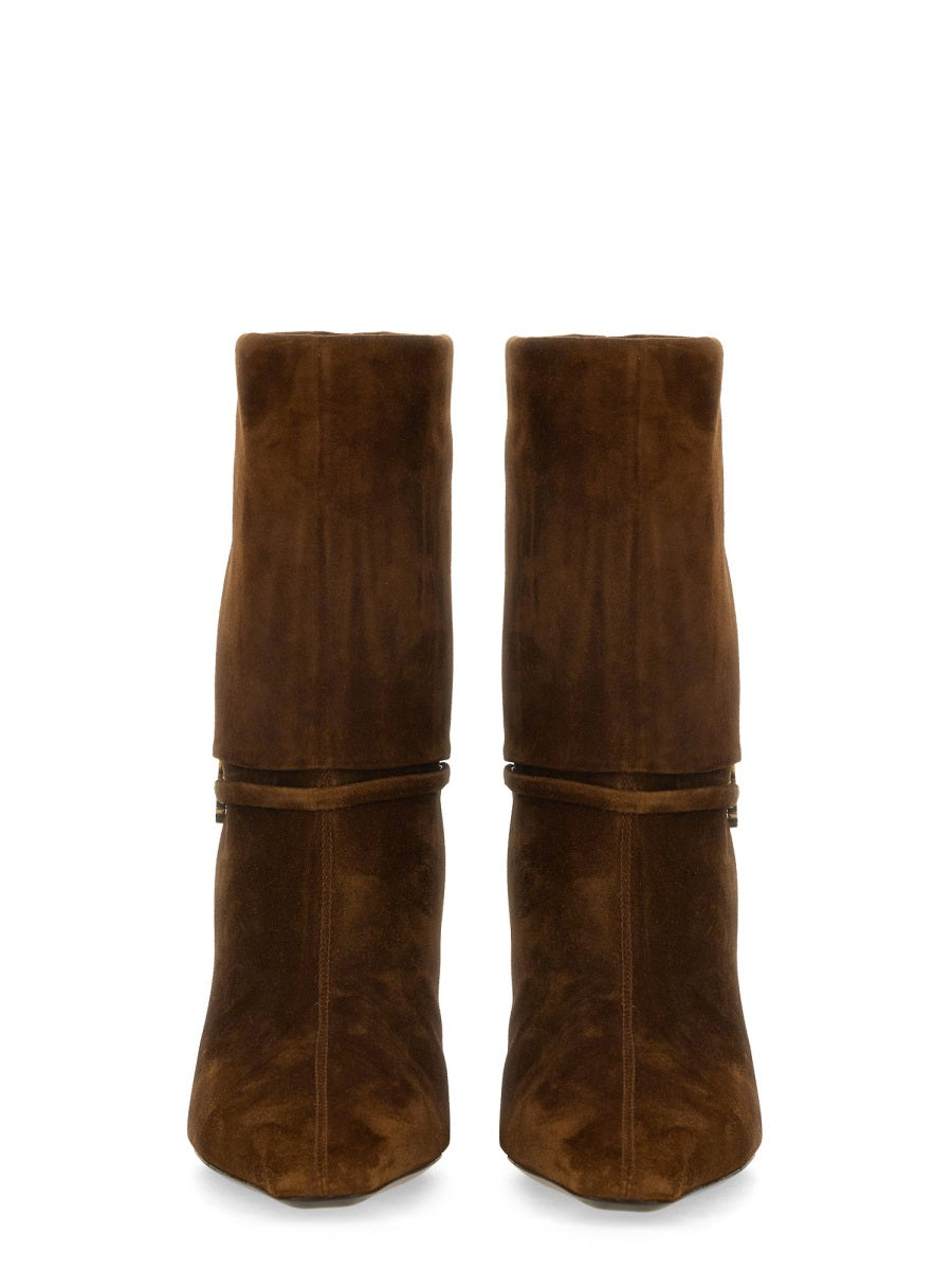Saint Laurent Boots - Brown | Wanan Luxury