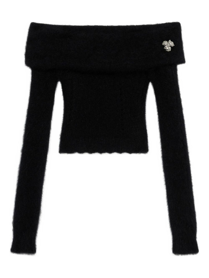 Blumarine Sweaters - Blacks and greys | bd440083546a52b929fcc4653754bcd66abedcd1