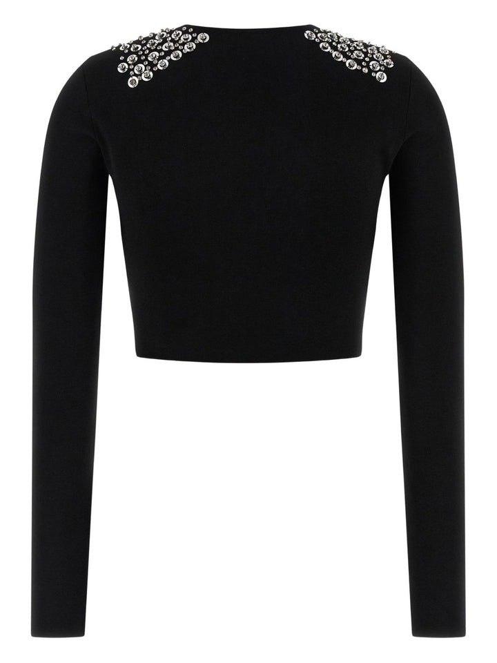 Pinko Sweaters - Nero argento | f28231620d1a1d9a051d895cb57475725364bb14
