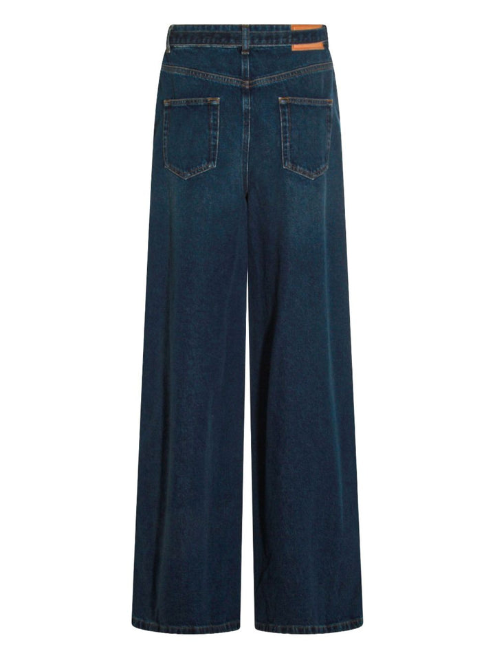 Twin-Set Trousers - Blue and green | afef5cb0c8157bd302a5631c3292f127ea670a77