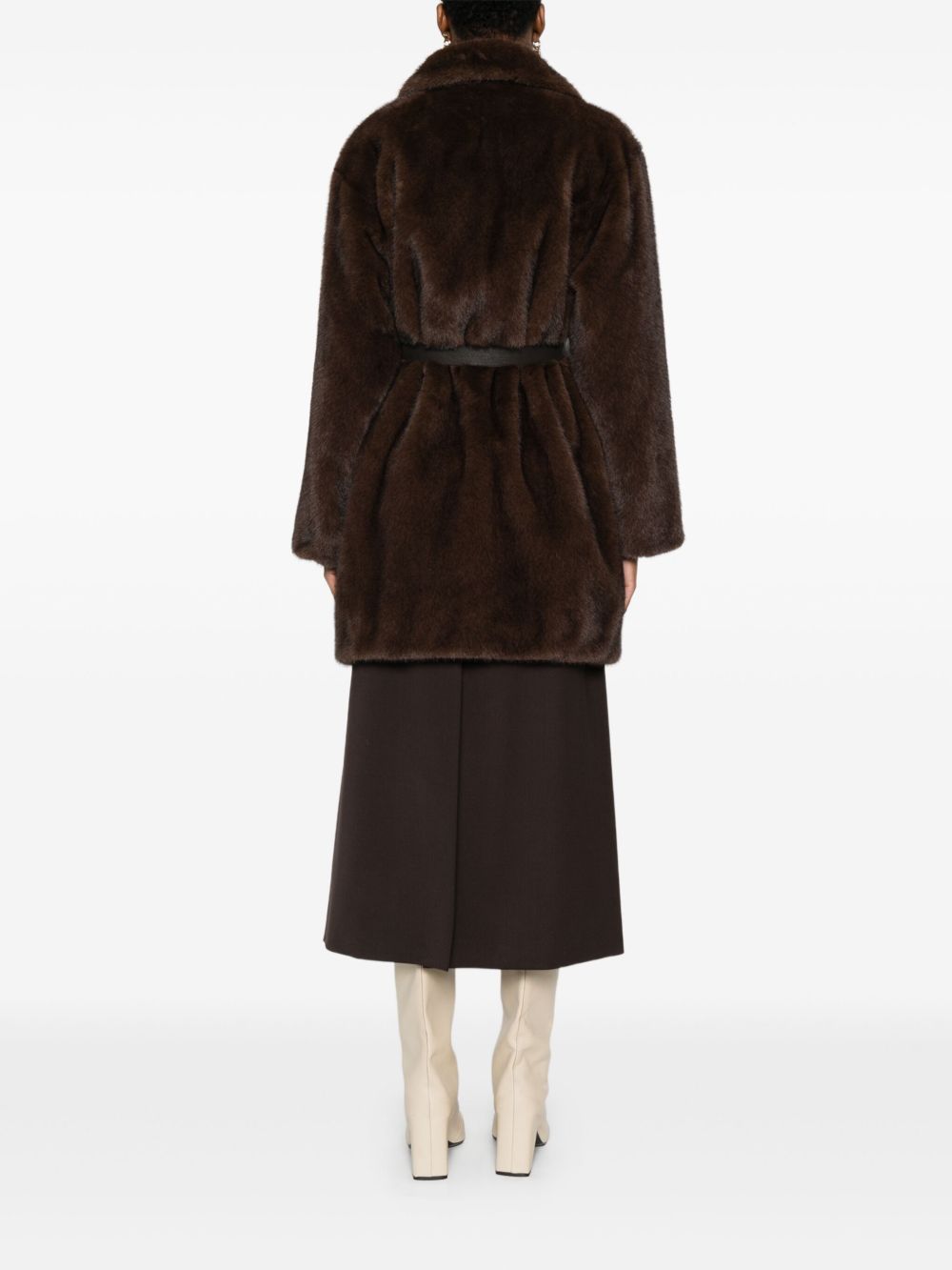 Parosh Coats - Brown | fab3794e2cf3a09cf749a67a0f0f772083f20fdc