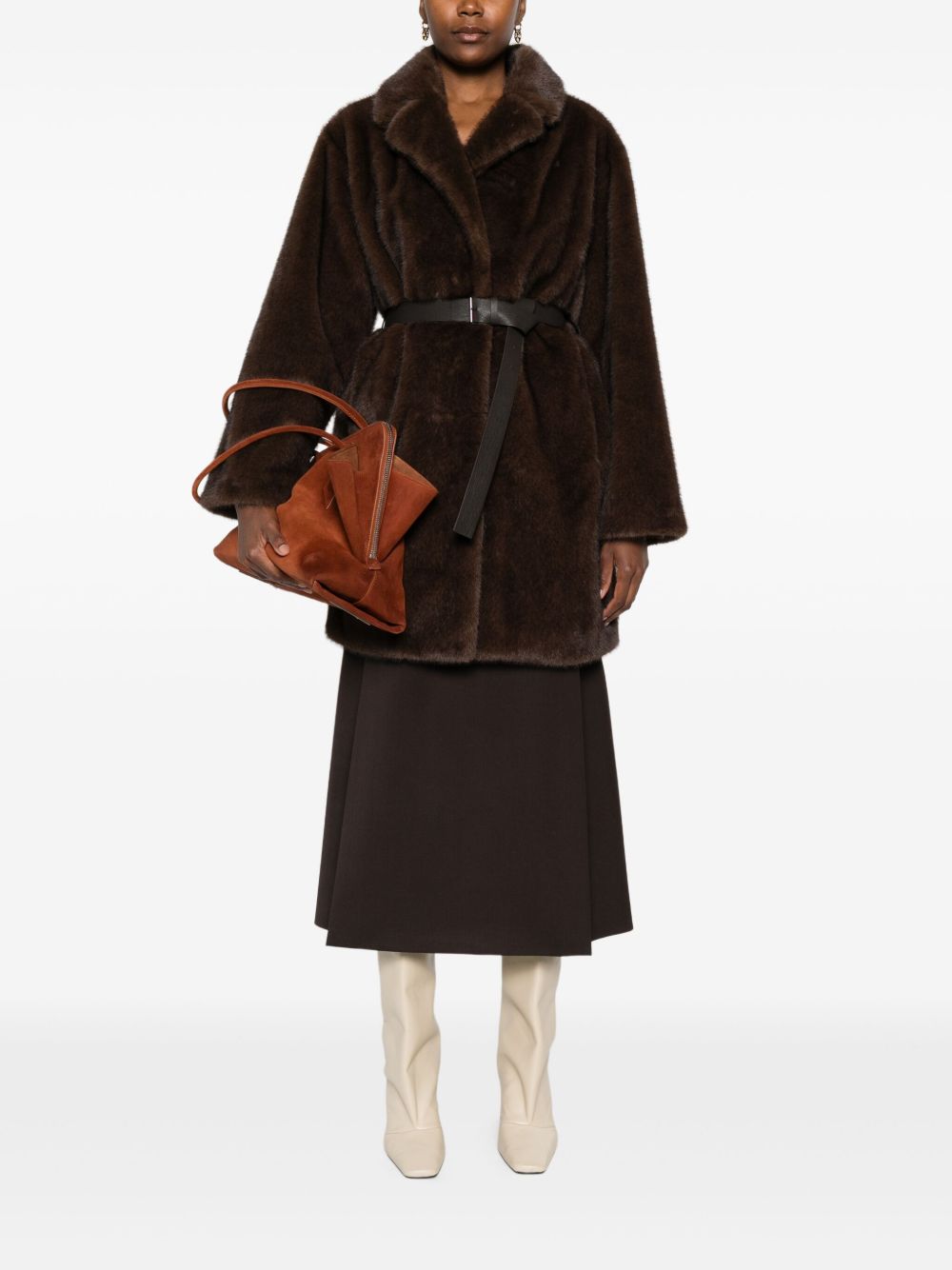 Parosh Coats - Brown | 1761c90586c7615e6fdfb815068664eaad84c15e