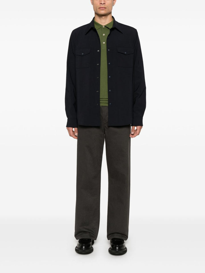 Aspesi Shirts - Blue and green | 51b67e7cd26414c10cba731ba907169e55a61ddd