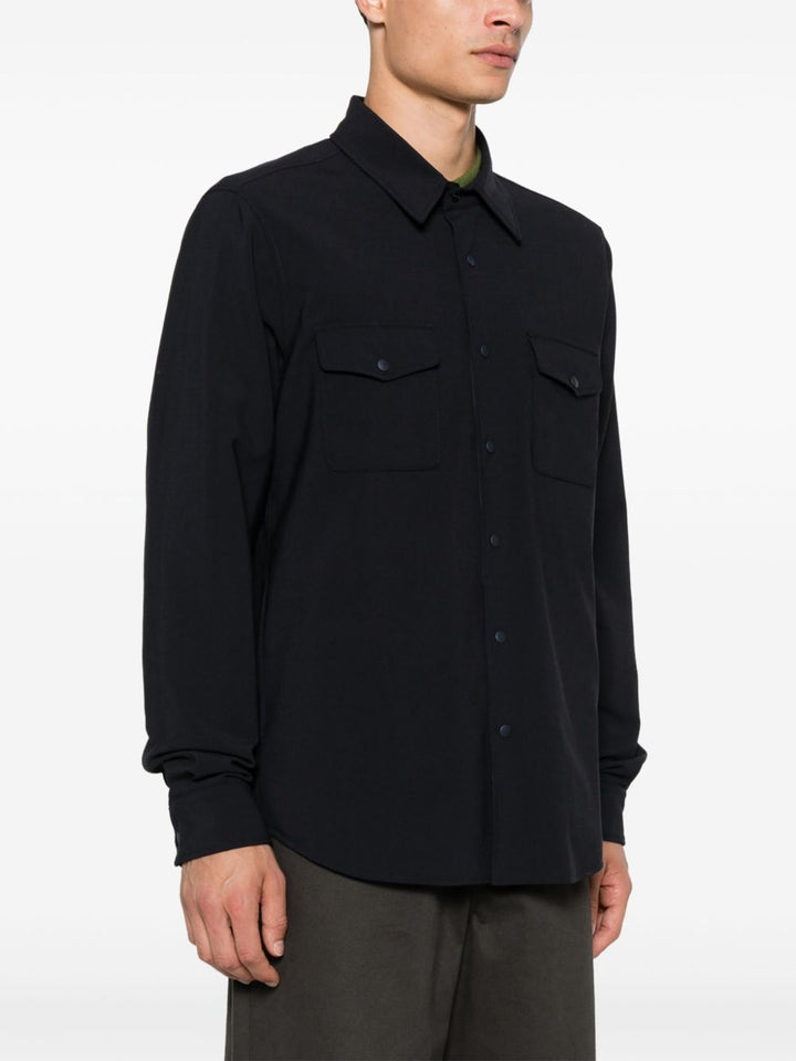 Aspesi Shirts - Blue and green | 35eed6abf4fc46380808d1acf28b41031f513b4c