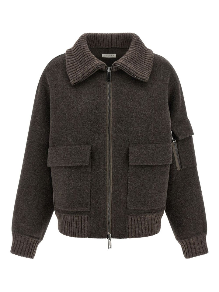 Parosh Coats - Brown | 3937a83950ba4164d90b9e1b2dbc21559f9bdd25