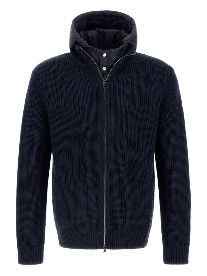 Herno Sweaters - Blue and green | 3b452f18560e870c2bcafdbe6654c7ca5445204c