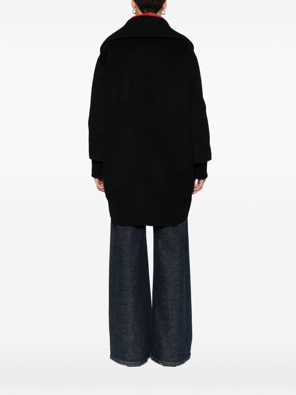 Parosh Coats - Blacks and greys | d865927fba899b1cc84c748e99244c33bfa16d57