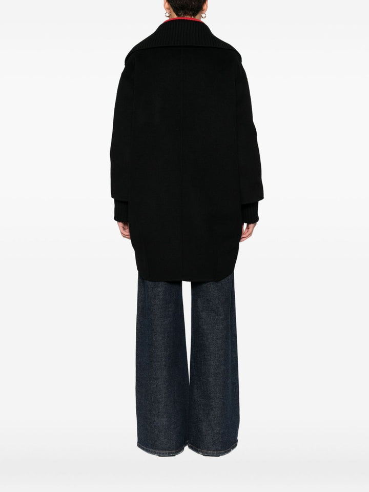 Parosh Coats - Blacks and greys | d865927fba899b1cc84c748e99244c33bfa16d57