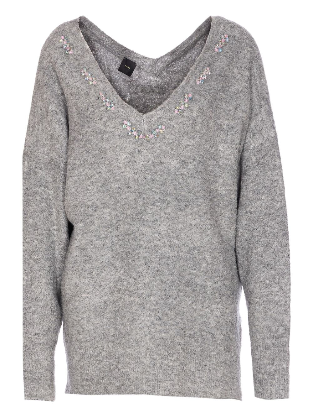 Pinko Sweaters - Blacks and greys | 554dbc5cd00b297613b601e3a1cfb6dde97346e7