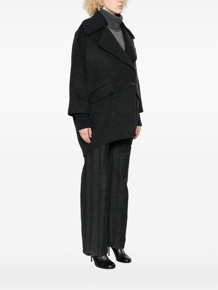 Parosh Coats - Blacks and greys | 128d6ce2ebfdd490d554e05688d2ddc687d2ab75