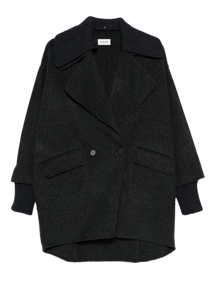 Parosh Coats - Blacks and greys | 40922de6c7f48311e3acafaedfd1e4301ef8f5c0