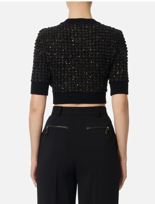 Elisabetta Franchi Sweaters - Blacks and greys | a5ca45edf4f15728b7b60928cd2545cbcbce67b5