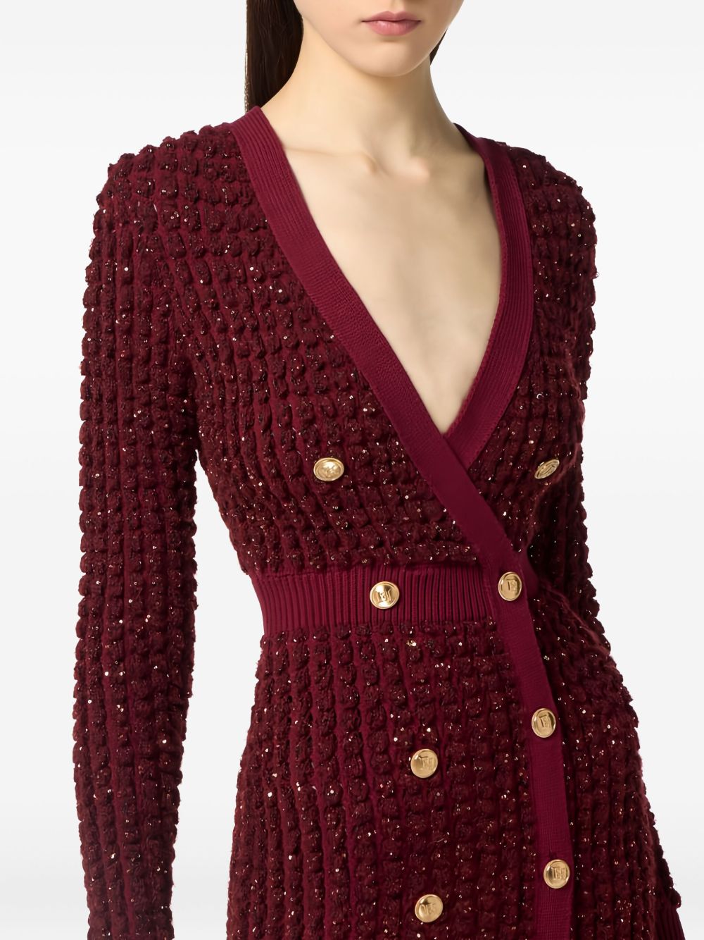 Elisabetta Franchi Dresses - Rouge noir | 76215e82515f276824634647e86428af1cfcc346